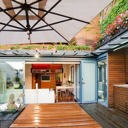 Watermelon - Modernist Terrace Flat I *